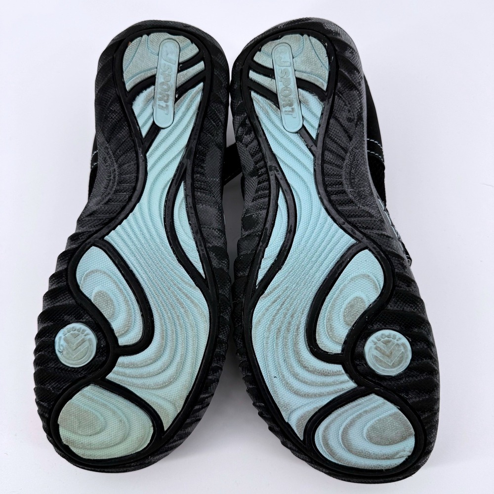 JSport Jambu Regatta Water Sport Walking Shoes Women 6.5 M Black Cool Blue - Picture 7 of 8